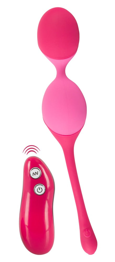 Sweet Smile Loveballs Vibrokugeln Set in Rot mit Fernbedienung für Intimate Wellness