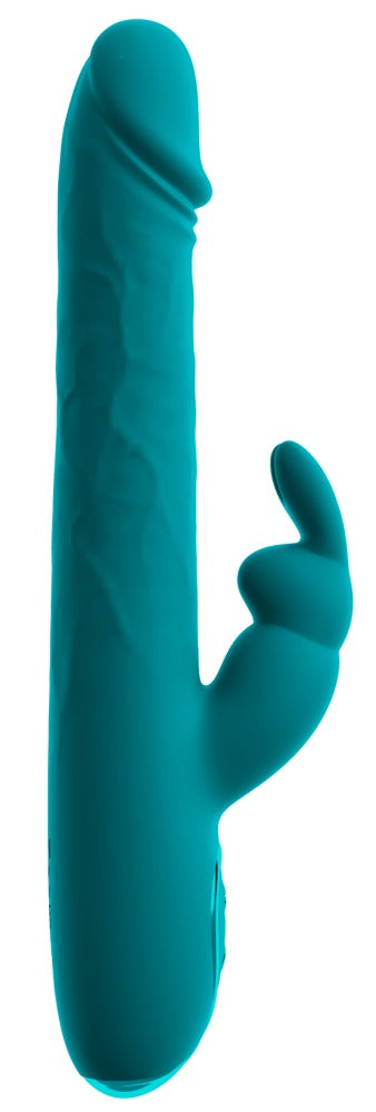 Seitenansicht des Sweet Smile Rabbit Vibrators mit Bunny-Ausleger zur Klitorisstimulation