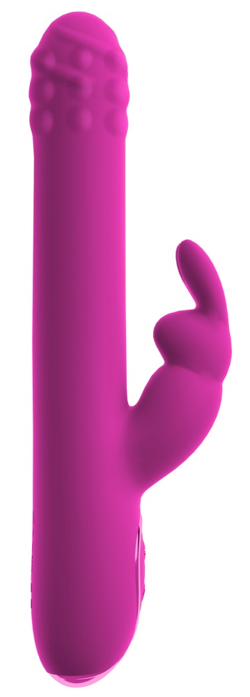 Sweet Smile Rabbit Vibrator in Seitenansicht mit Bunny-Ausleger zur Klitorisstimulation