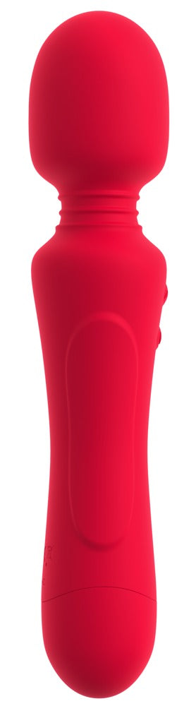 Sweet Smile Vibrating Wand mit seidig softer Oberfläche und beweglichem Massagekopf in neutraler Produktansicht