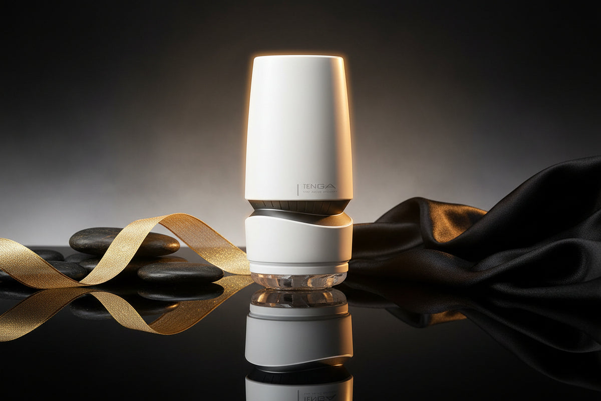 Tenga Aero Silver Ring mit individueller Saugkraft und strukturierter Innenhülle