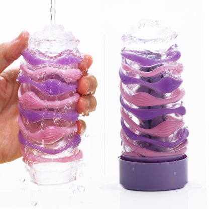 Komprimierbare Form des Tenga ARTE Drape Masturbators