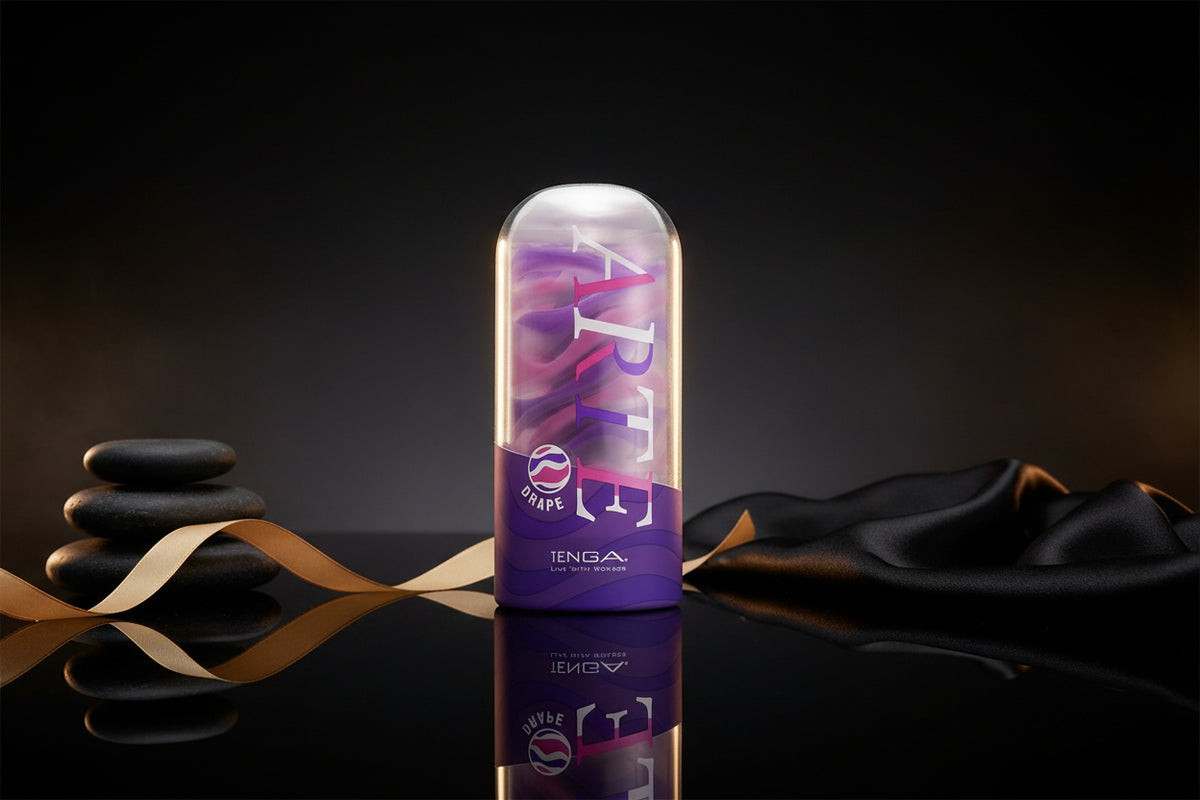 ARTE Drape von Tenga, stilvoller Masturbator für Männer