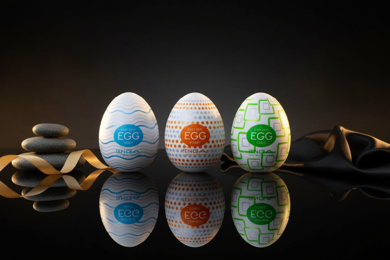 Tenga Egg Standard Set 1 mit drei Eggs im Überblick