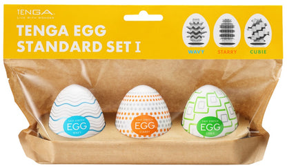 Tenga Egg Standard Set 1 3er Verpackung Übersicht