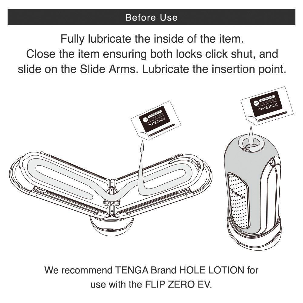Tenga Flip 0 Red Warmer aufgeklappt für hygienische Reinigung und einfache Trocknung