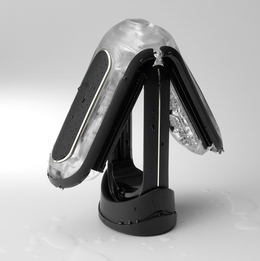 Tenga Flip Zero Electronic Vibration aufgeklappt zur einfachen Reinigung und Pflege