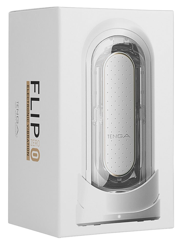 Verpackung des Tenga Flip Zero Electronic Vibration in hochwertigem Design
