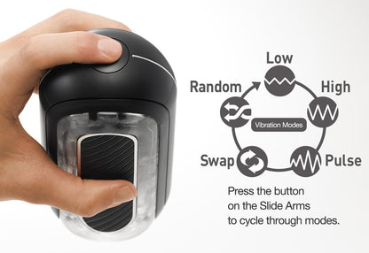 Anwendung des Tenga Flip Zero Electronic Vibrations in der Hand