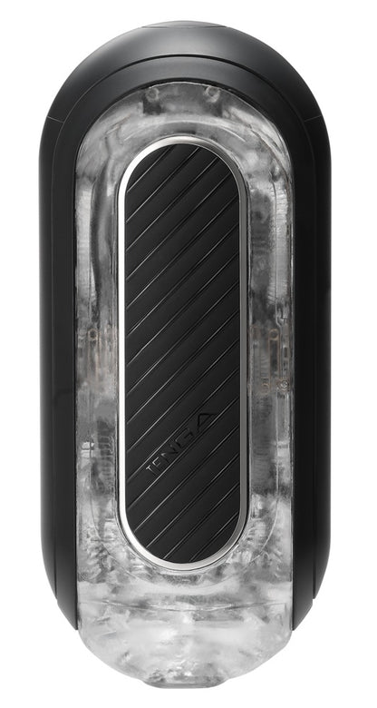 Innenstruktur des Tenga Flip Zero Electronic Vibrations mit feinen Noppen und Rillen