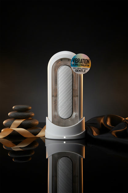 Tenga Flip Zero Electronic Vibrations Weiß Verpackung Vorderansicht