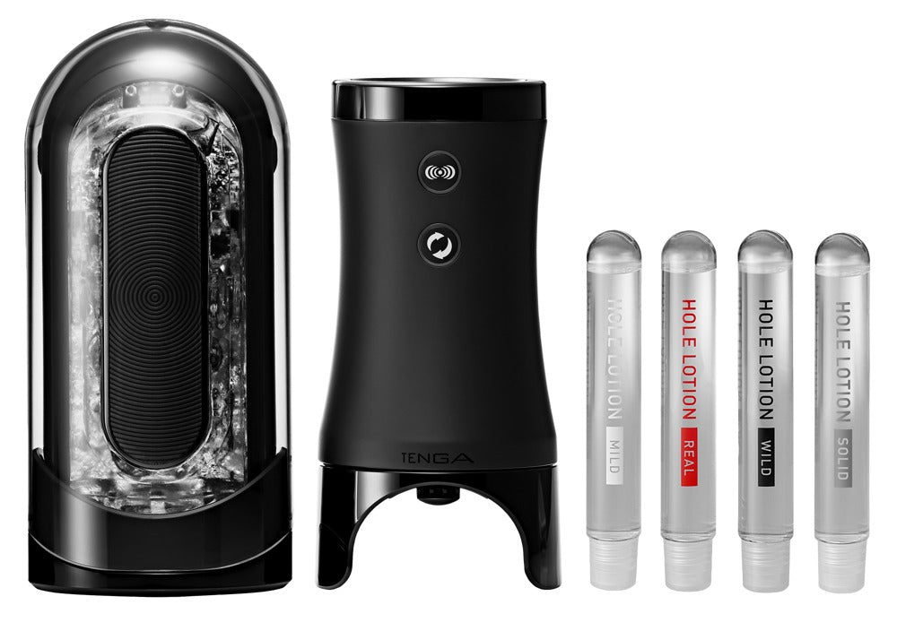 Tenga Flip Zero Electronic Vibrotation Set mit Zubehör in hochwertiger Darstellung