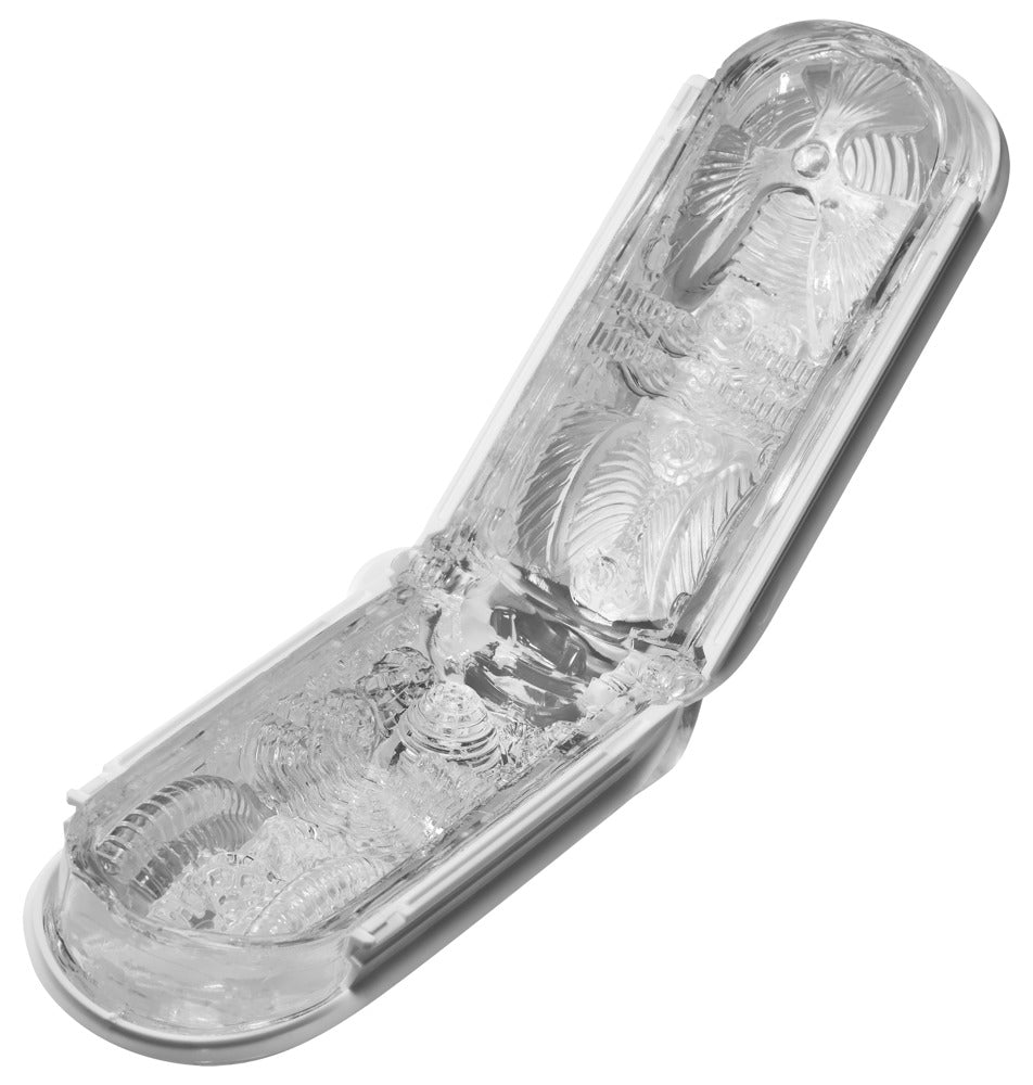 TENGA Flip Zero Gravity aufgeklappt seitliche Ansicht