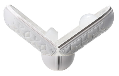 Flexibles Intimate-Wellness Produkt in geöffneter Darstellung zur Veranschaulichung der Form