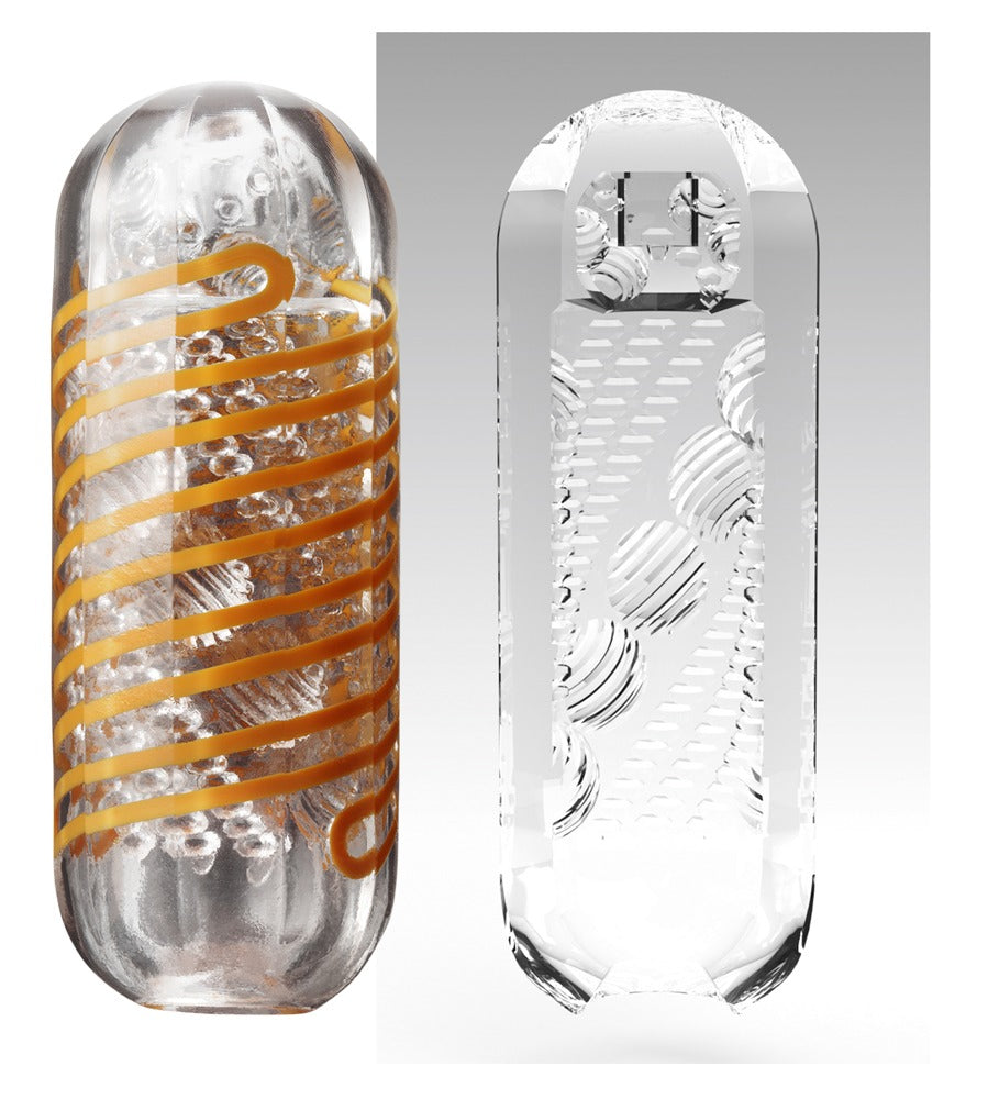 TENGA Spinner Beads Masturbator im Set mit transparenter und weißer Variante