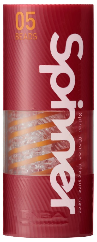 TENGA Spinner Beads Masturbator Verpackung in diskretem, hochwertigem Design