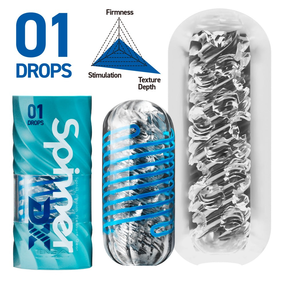 Tenga Spinner DX 1 Drops Komponenten und Aufbau