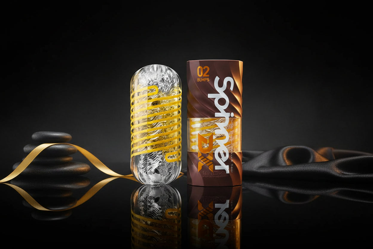 Tenga Spinner DX 2 Bumps Verpackung und Produktansicht