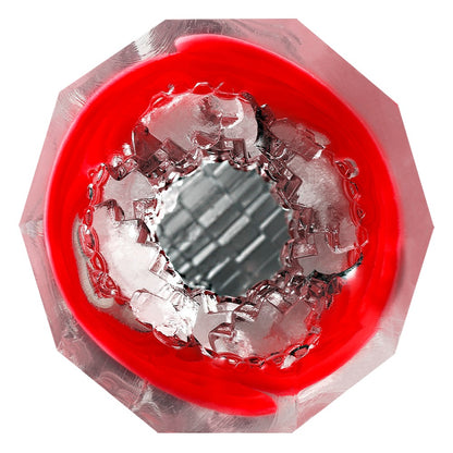 Öffnung und Spiralstruktur des Tenga Spinner DX 3 Steps