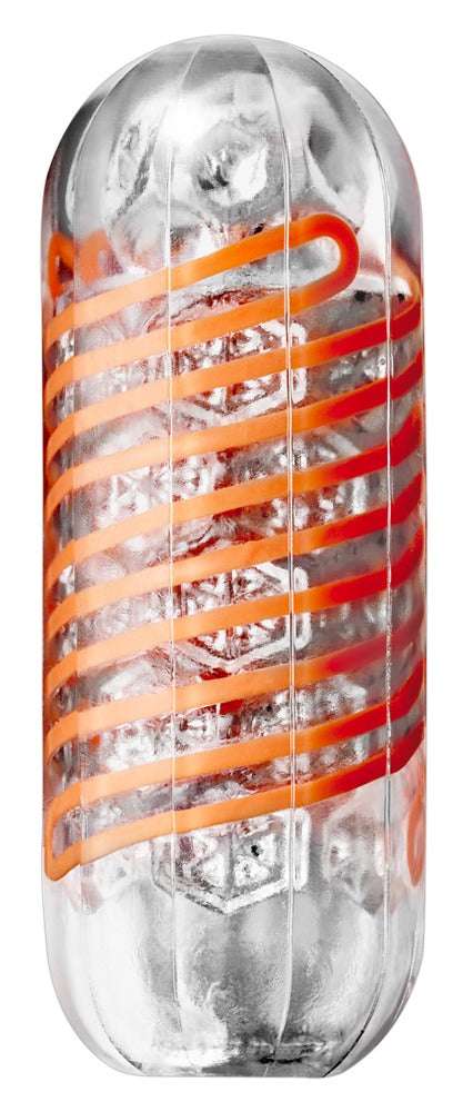 TENGA Spinner Hexa transparenter Masturbator mit strukturierter Innenfläche
