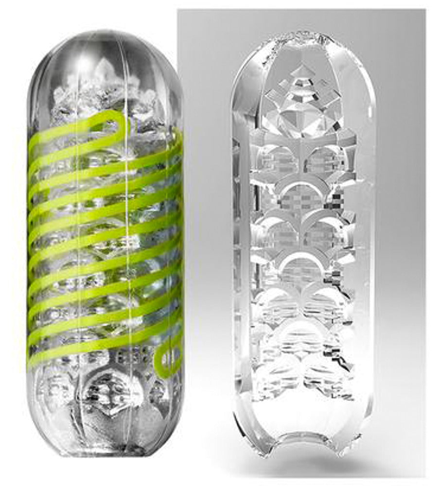 TENGA Spinner Shell Masturbator im Set mit transparenter und weißer Variante