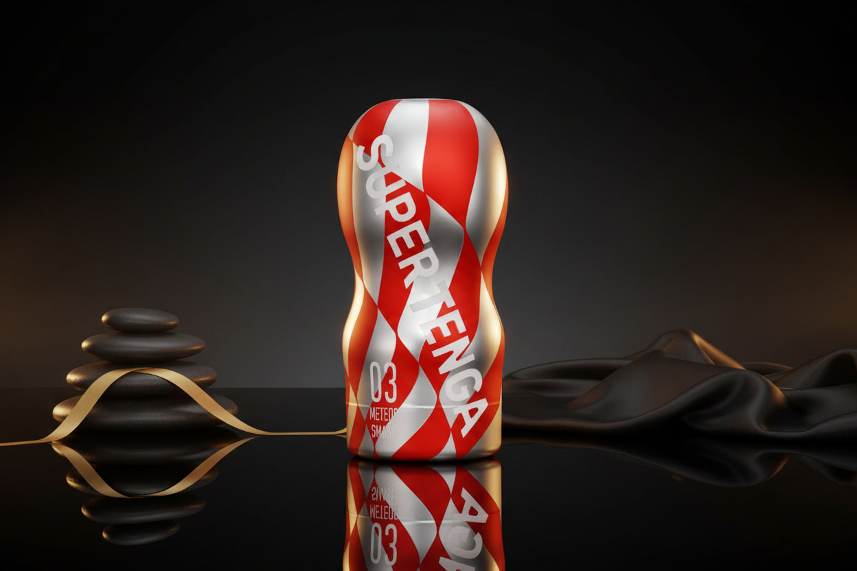 Tenga SUPER Meteor Smash Masturbator Gesamtansicht