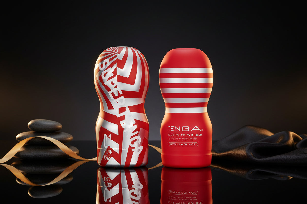Tenga SUPER Storm Crash Masturbator Design Detail