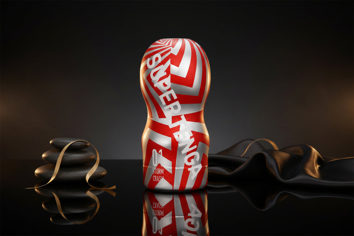 SUPER Tenga Storm Crash Masturbator für intensive Stimulation