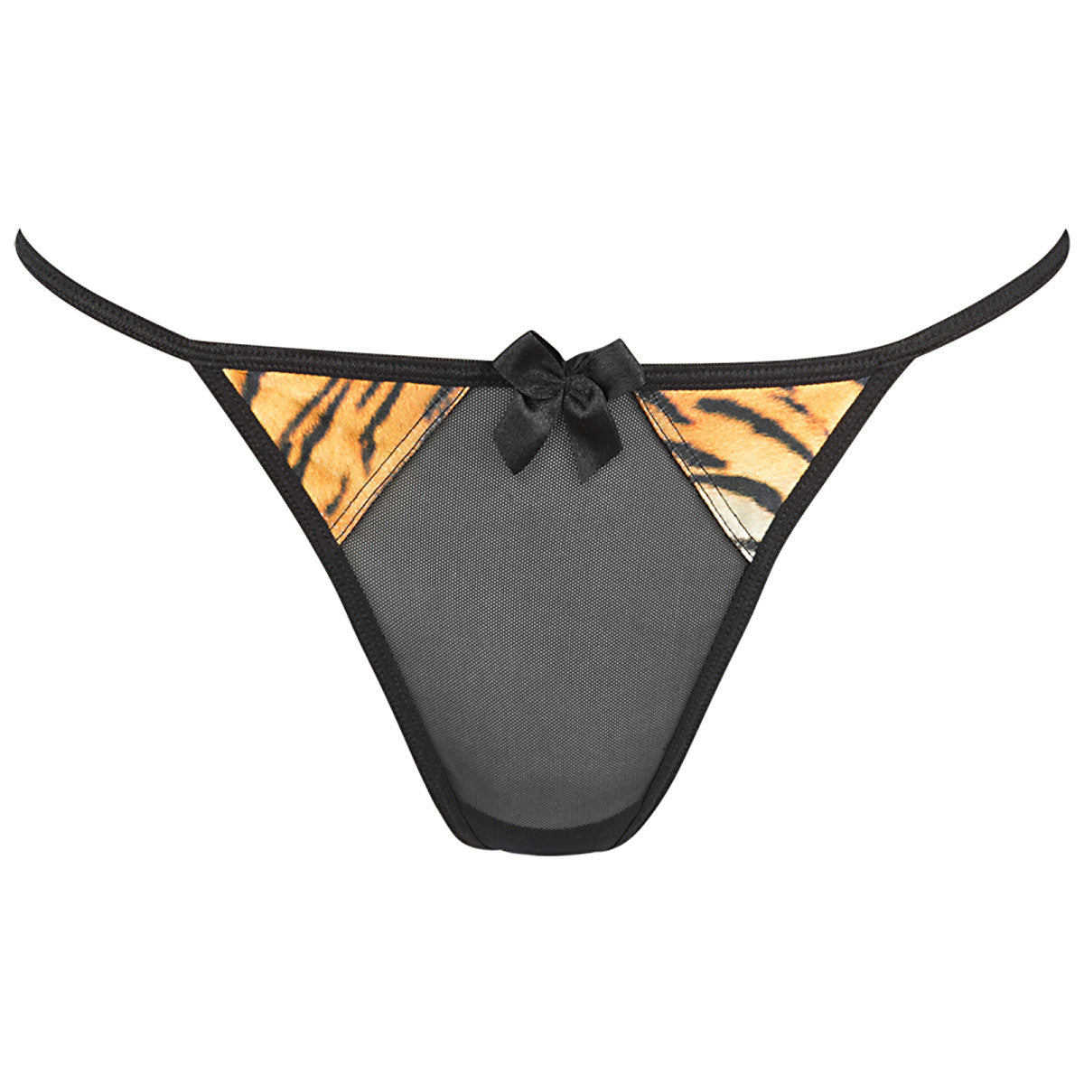 Axami V-10029 babydoll & string black-gold - Produktansicht 5