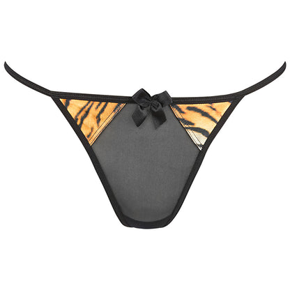 Axami V-10029 babydoll & string black-gold - Produktansicht 5