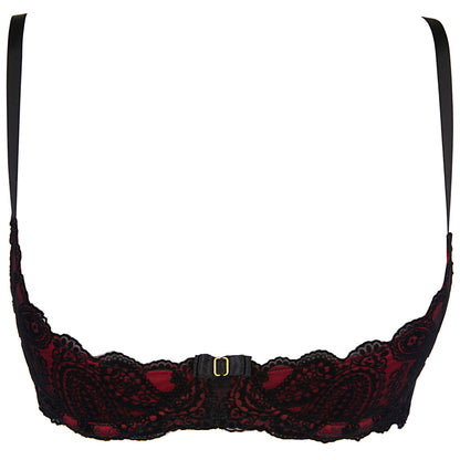 Axami V-10041 bra black with open cups - Produktansicht 5