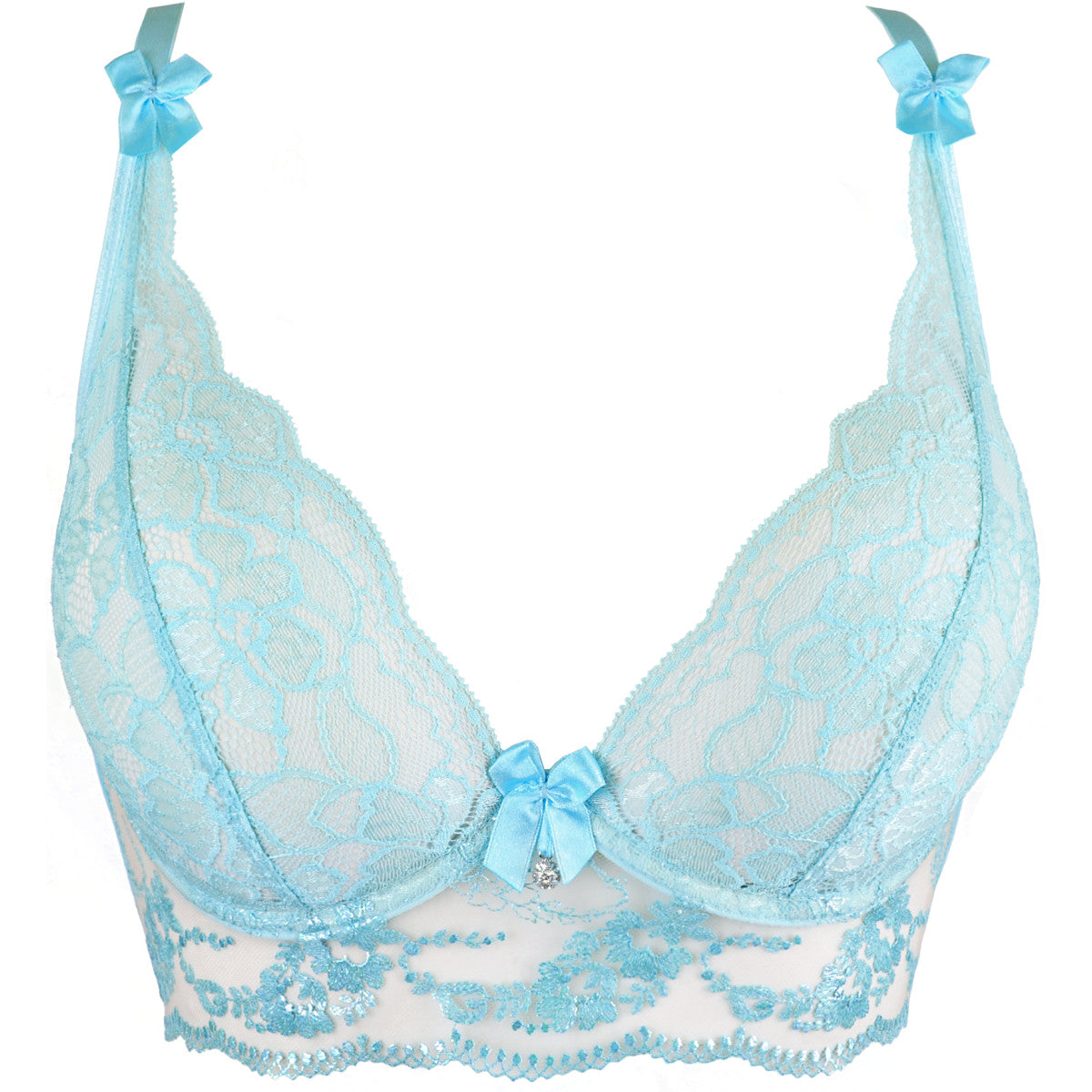 Axami V-10121 bustier blue - Produktansicht 3