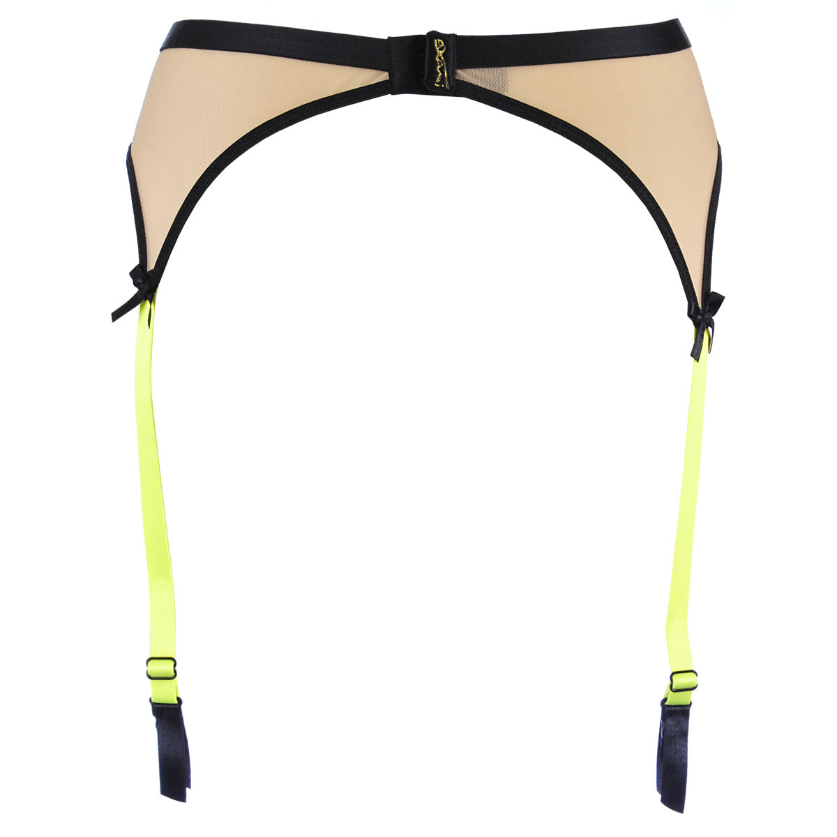 Axami V-10142 garter belt beige-black - Produktansicht 2