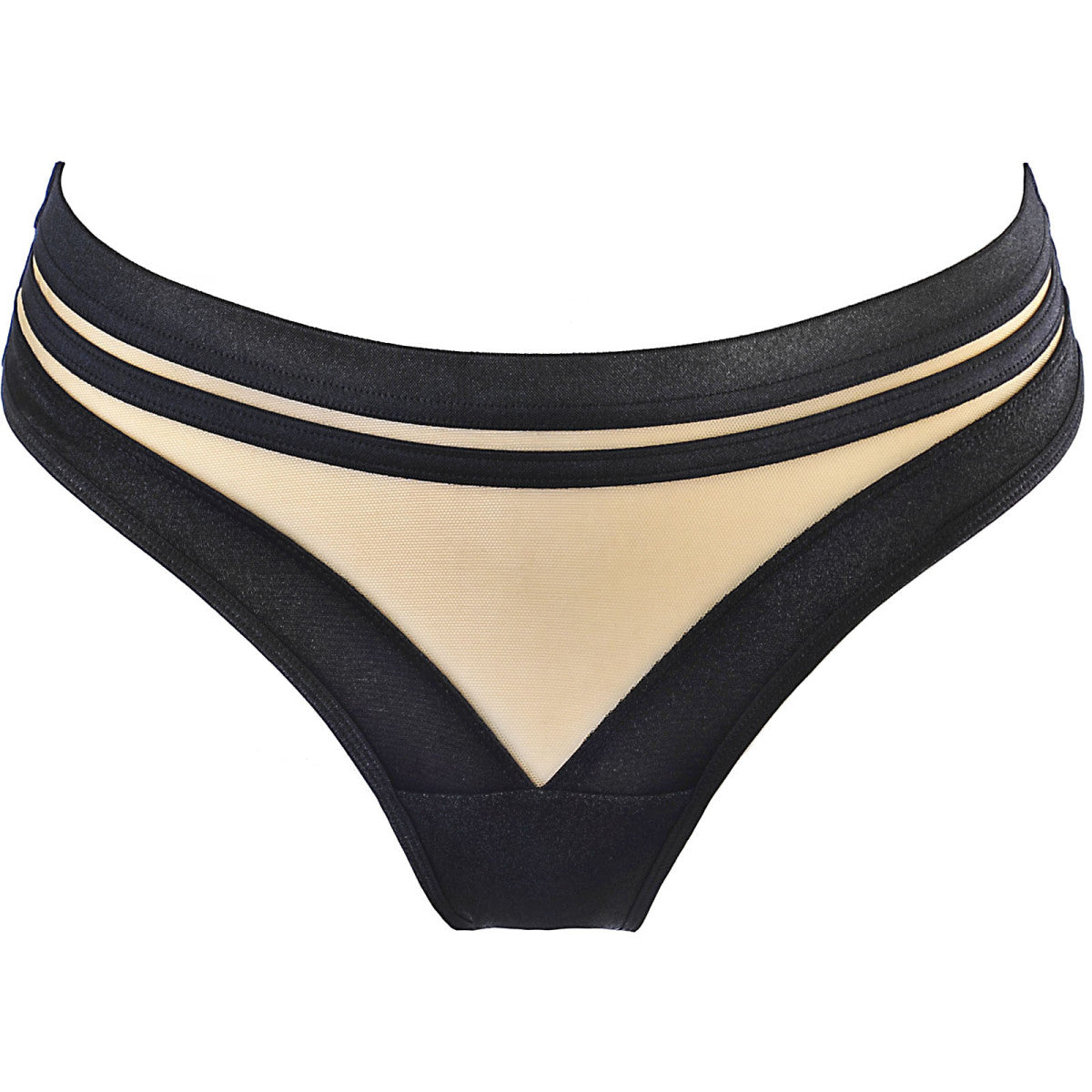 Axami V-10495 string black-beige - Produktansicht 3