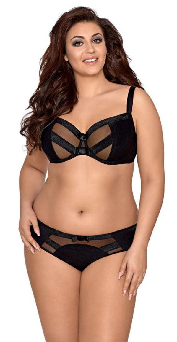 Axami V-8451 Plus Size bra black - Produktansicht 1
