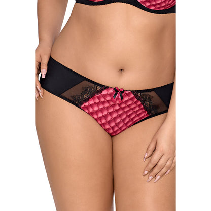 Axami V-8463PS Plus Size panty pink-black - Produktansicht 1