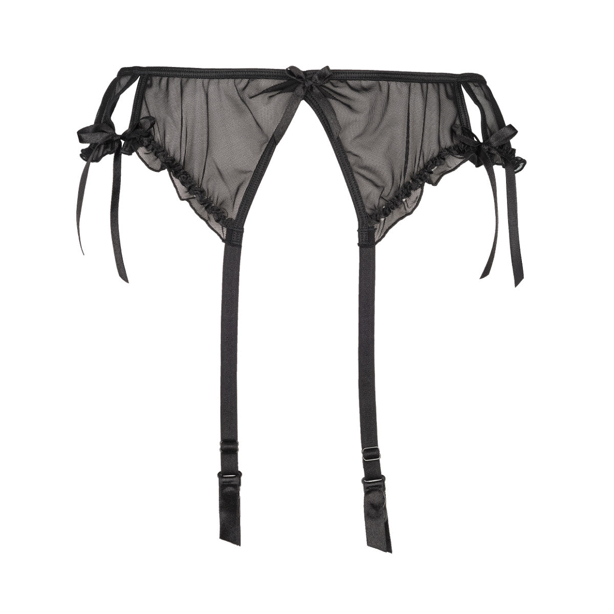 Axami V-8752PS Plus Size garter belt black - Produktansicht 1