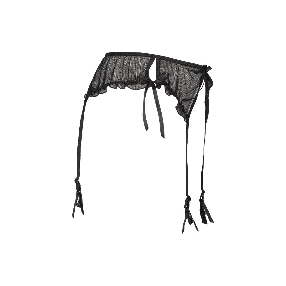 Axami V-8752PS Plus Size garter belt black - Produktansicht 3