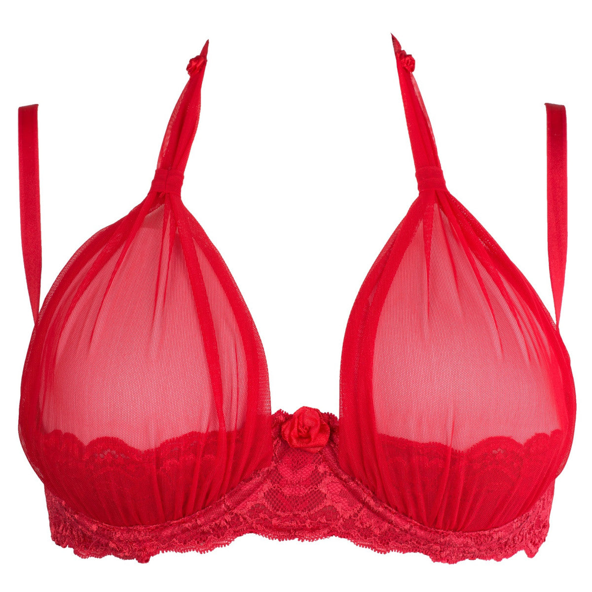Axami V-8761PS Plus Size bra red - Produktansicht 3