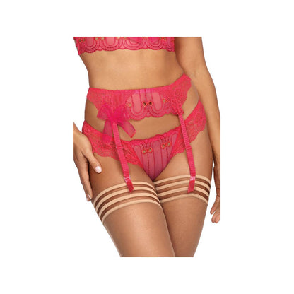 Axami V-9552 garter belt pink - Produktansicht 1