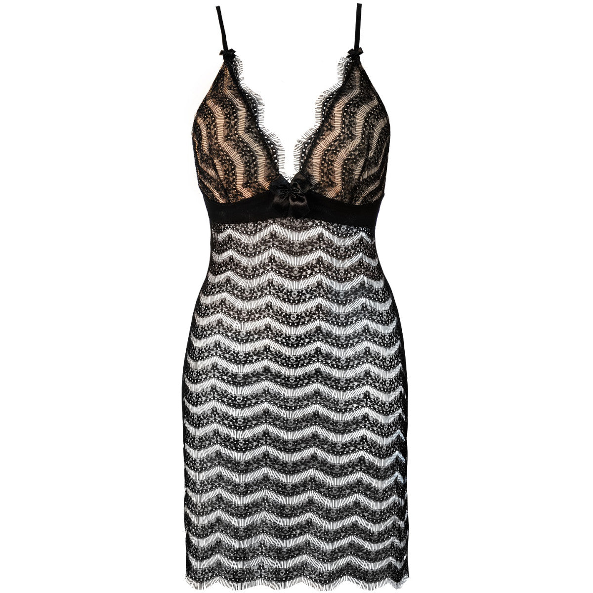 Axami V-9579 babydoll & string black - Produktansicht 4