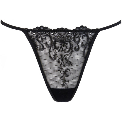 Axami V-9639 babydoll & string black - Produktansicht 5