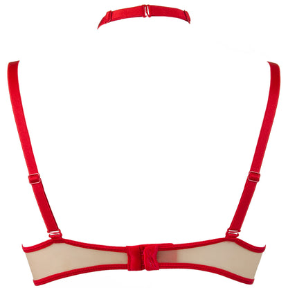 Axami V-9651 bra red with open cups - Produktansicht 4