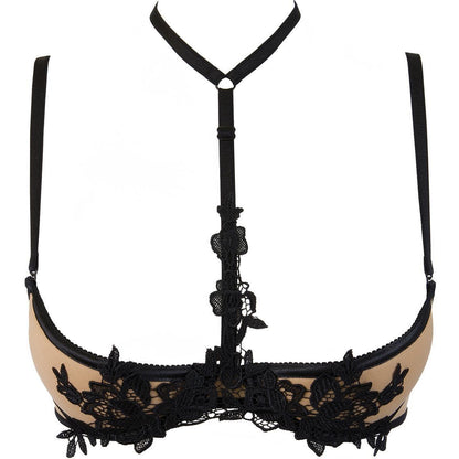 Axami V-9661 bra black with open cups - Produktansicht 3