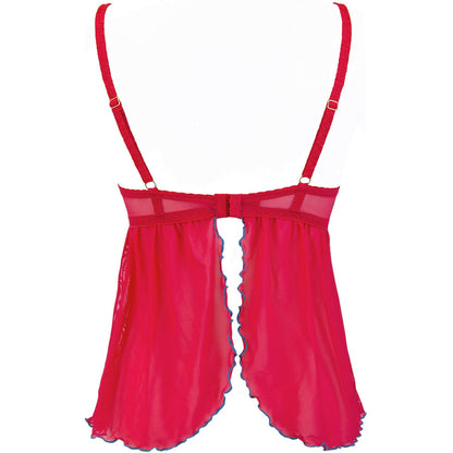 Axami V-9679 babydoll & string red - Produktansicht 4