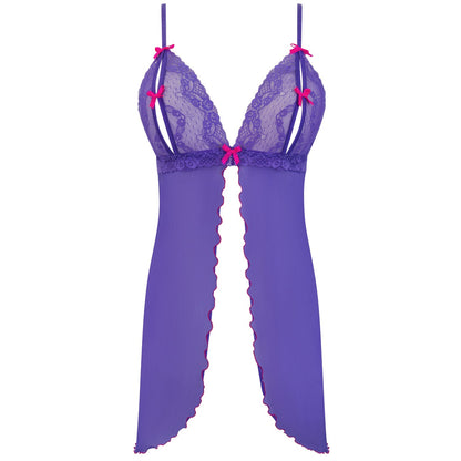 Axami V-9689 babydoll & string purple - Produktansicht 3