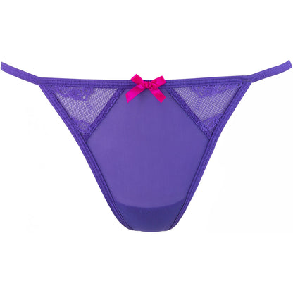 Axami V-9689 babydoll & string purple - Produktansicht 5