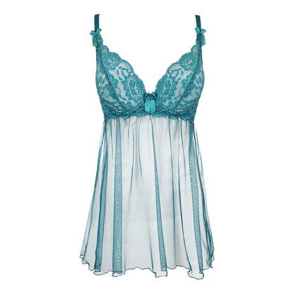 Axami V-9709 babydoll & string green - Produktansicht 3