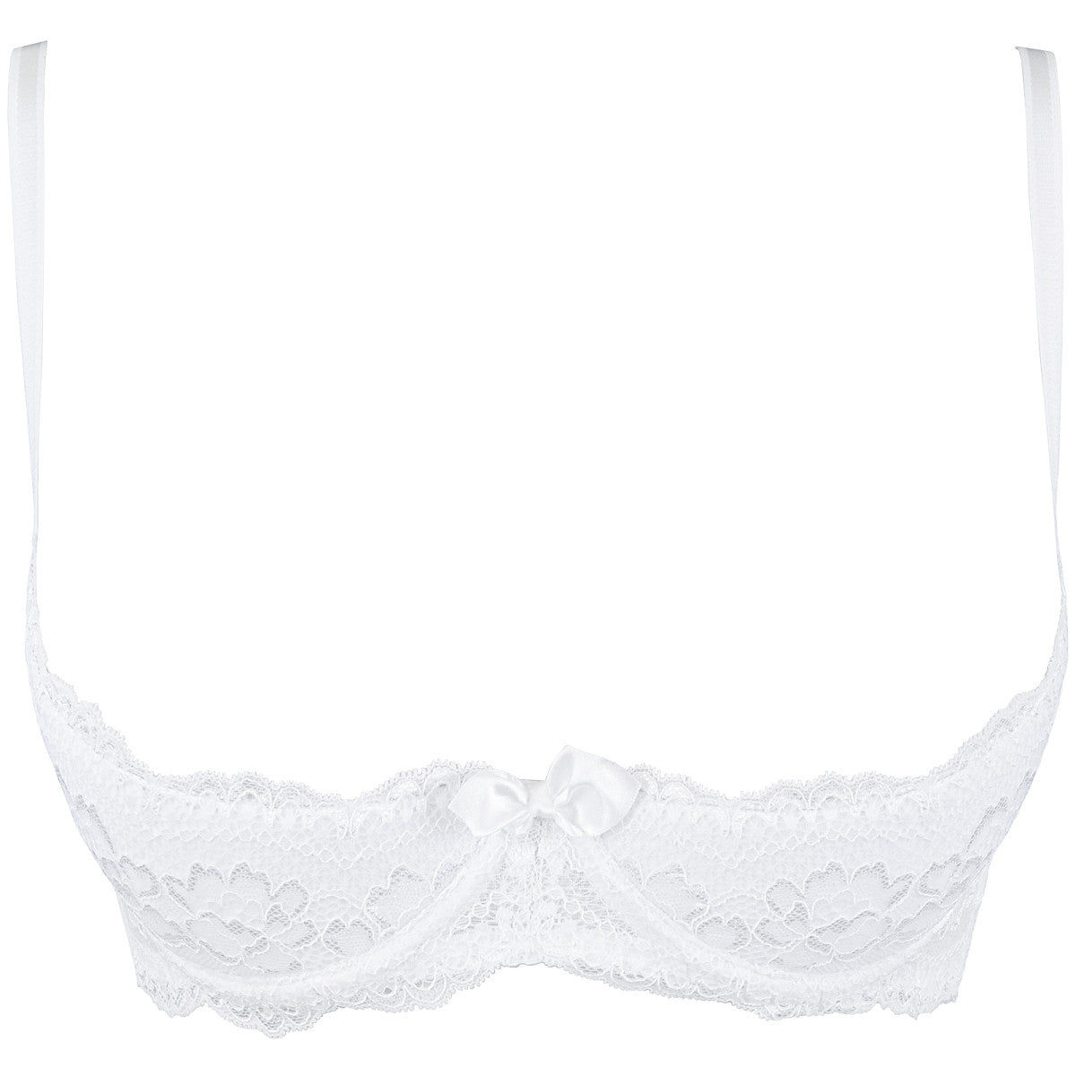 Axami V-9821 bra white with open cups - Produktansicht 3