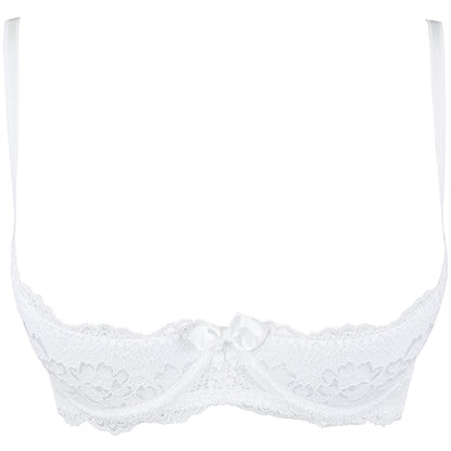 Axami V-9821 bra white with open cups - Produktansicht 3